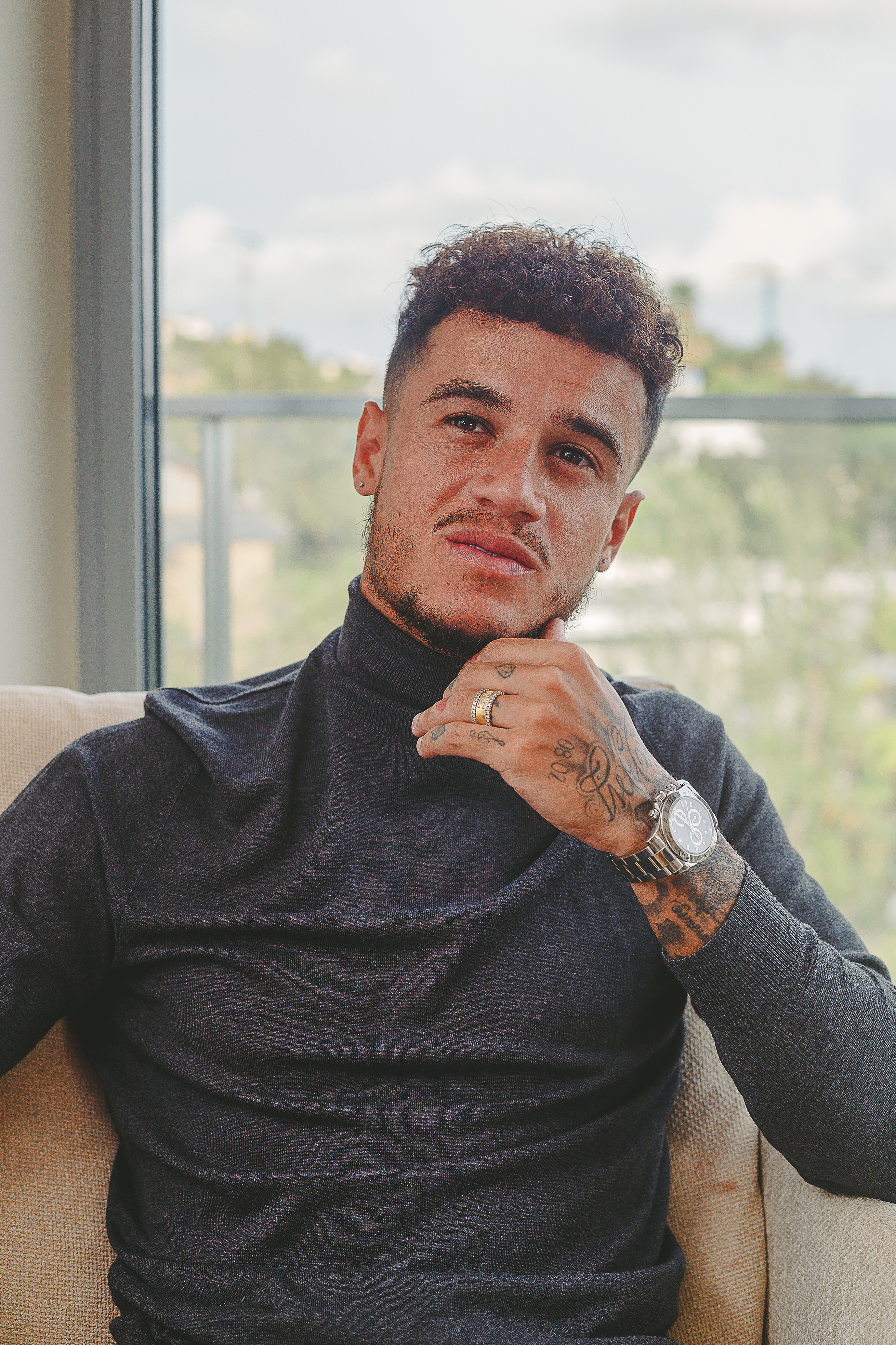 Galeria com Philippe Coutinho